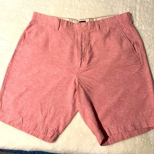 J. Crew shorts 36” waist and 9” inseam Pink